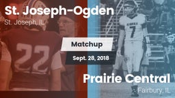 Matchup: St. Joseph-Ogden vs. Prairie Central  2018