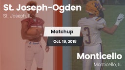Matchup: St. Joseph-Ogden vs. Monticello  2018