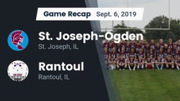 Recap: St. Joseph-Ogden  vs. Rantoul  2019