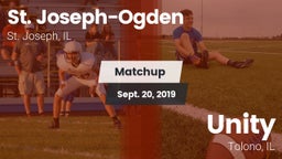 Matchup: St. Joseph-Ogden vs. Unity  2019