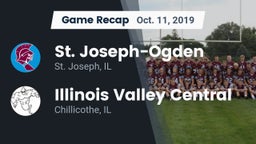 Recap: St. Joseph-Ogden  vs. Illinois Valley Central  2019