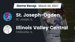 Recap: St. Joseph-Ogden  vs. Illinois Valley Central  2021