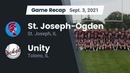 Recap: St. Joseph-Ogden  vs. Unity  2021