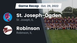 Recap: St. Joseph-Ogden  vs. Robinson  2022
