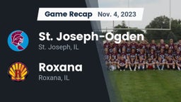 Recap: St. Joseph-Ogden  vs. Roxana  2023