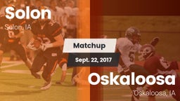 Matchup: Solon High vs. Oskaloosa  2017