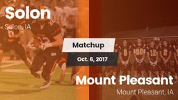 Matchup: Solon High vs. Mount Pleasant  2017