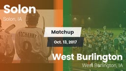 Matchup: Solon High vs. West Burlington  2017