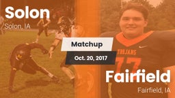 Matchup: Solon High vs. Fairfield  2017