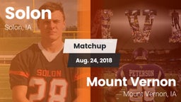 Matchup: Solon High vs. Mount Vernon  2018