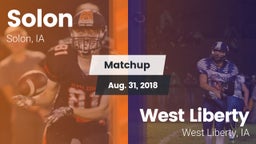 Matchup: Solon High vs. West Liberty  2018