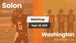 Matchup: Solon High vs. Washington  2018