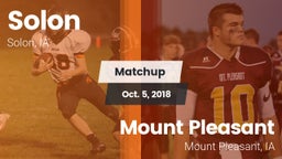 Matchup: Solon High vs. Mount Pleasant  2018