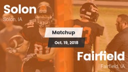 Matchup: Solon High vs. Fairfield  2018