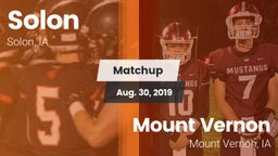 Matchup: Solon High vs. Mount Vernon  2019