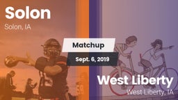 Matchup: Solon High vs. West Liberty  2019