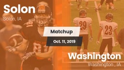 Matchup: Solon High vs. Washington  2019