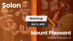 Matchup: Solon High vs. Mount Pleasant  2019
