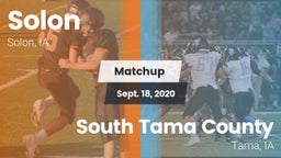 Matchup: Solon High vs. South Tama County  2020