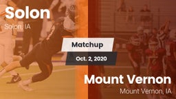 Matchup: Solon High vs. Mount Vernon  2020