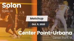 Matchup: Solon High vs. Center Point-Urbana  2020