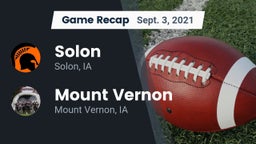 Recap: Solon  vs. Mount Vernon  2021