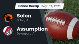 Recap: Solon  vs. Assumption  2021