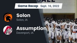 Recap: Solon  vs. Assumption  2022