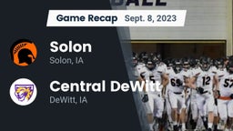 Recap: Solon  vs. Central DeWitt  2023