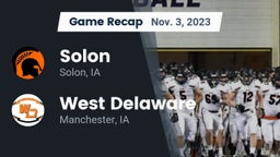 Recap: Solon  vs. West Delaware  2023