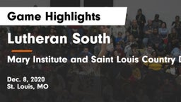 Lutheran South   vs Mary Institute and Saint Louis Country Day School Game Highlights - Dec. 8, 2020