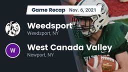 Recap: Weedsport  vs. West Canada Valley  2021