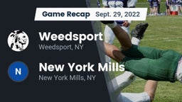Recap: Weedsport  vs. New York Mills  2022