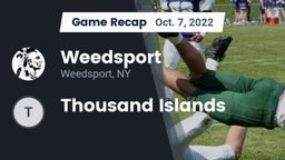 Recap: Weedsport  vs. Thousand Islands 2022