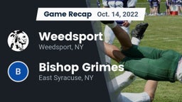 Recap: Weedsport  vs. Bishop Grimes  2022
