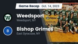 Recap: Weedsport  vs. Bishop Grimes  2023