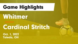 Whitmer  vs Cardinal Stritch  Game Highlights - Oct. 1, 2022