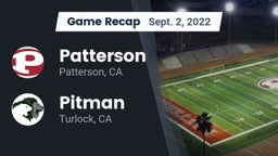 Recap: Patterson  vs. Pitman  2022