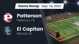 Recap: Patterson  vs. El Capitan  2022