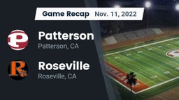 Recap: Patterson  vs. Roseville  2022