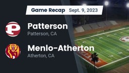 Recap: Patterson  vs. Menlo-Atherton  2023