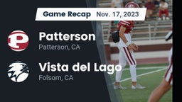 Recap: Patterson  vs. Vista del Lago  2023