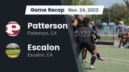 Recap: Patterson  vs. Escalon  2023