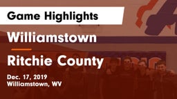 Williamstown  vs Ritchie County  Game Highlights - Dec. 17, 2019