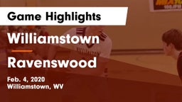 Williamstown  vs Ravenswood  Game Highlights - Feb. 4, 2020