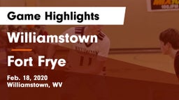 Williamstown  vs Fort Frye  Game Highlights - Feb. 18, 2020