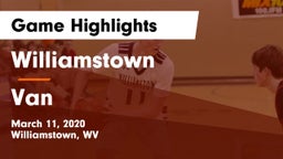 Williamstown  vs Van  Game Highlights - March 11, 2020