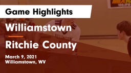 Williamstown  vs Ritchie County  Game Highlights - March 9, 2021