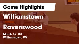 Williamstown  vs Ravenswood  Game Highlights - March 16, 2021