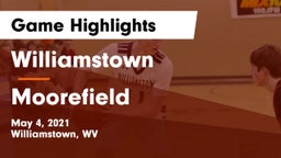Williamstown  vs Moorefield  Game Highlights - May 4, 2021